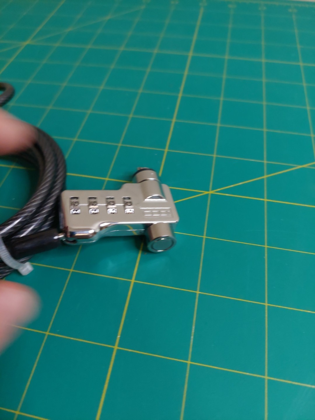 CODI Security Laptop Combination Cable Lock A02003 New NIB Steel Black Notebook