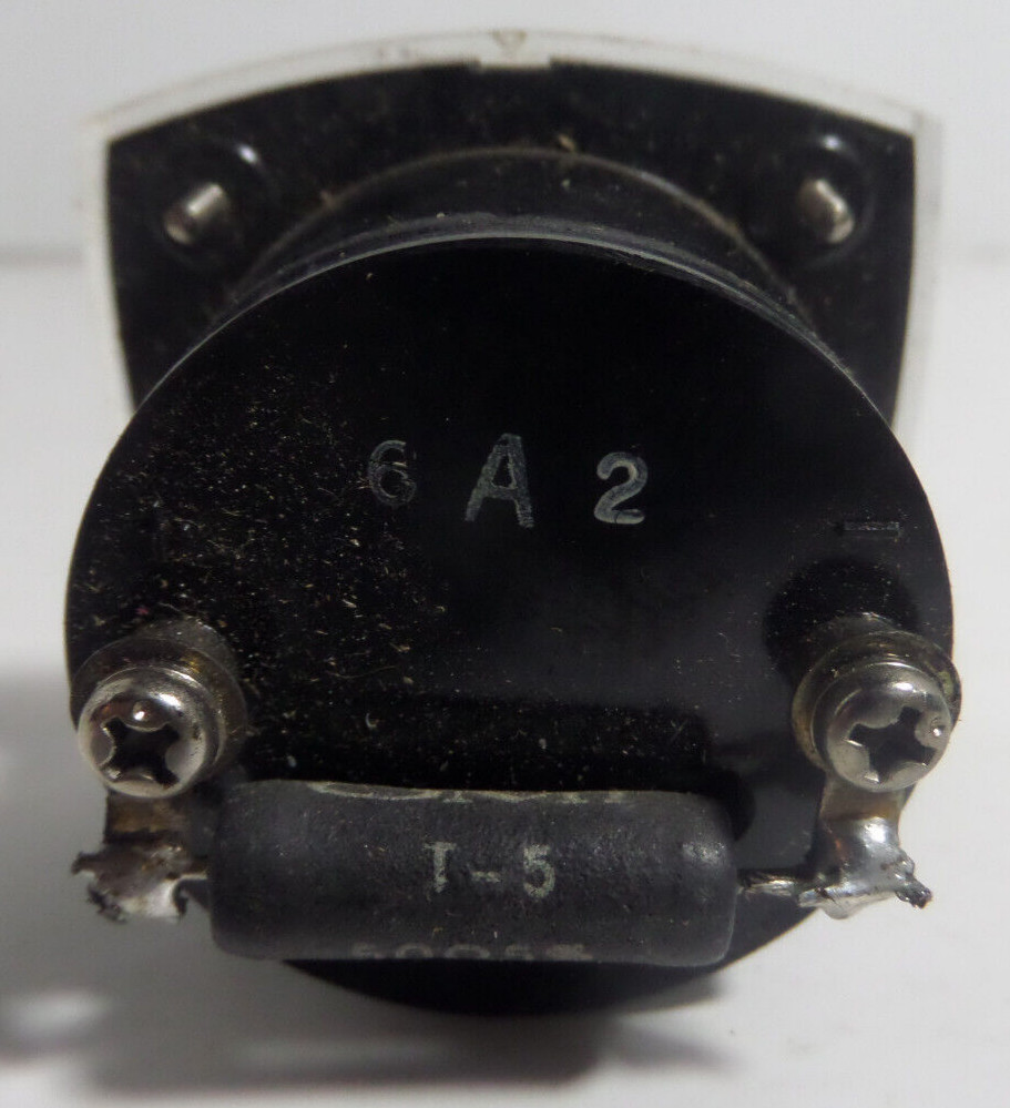 panel mount meter micronta Milliamperes 0-1 vintage