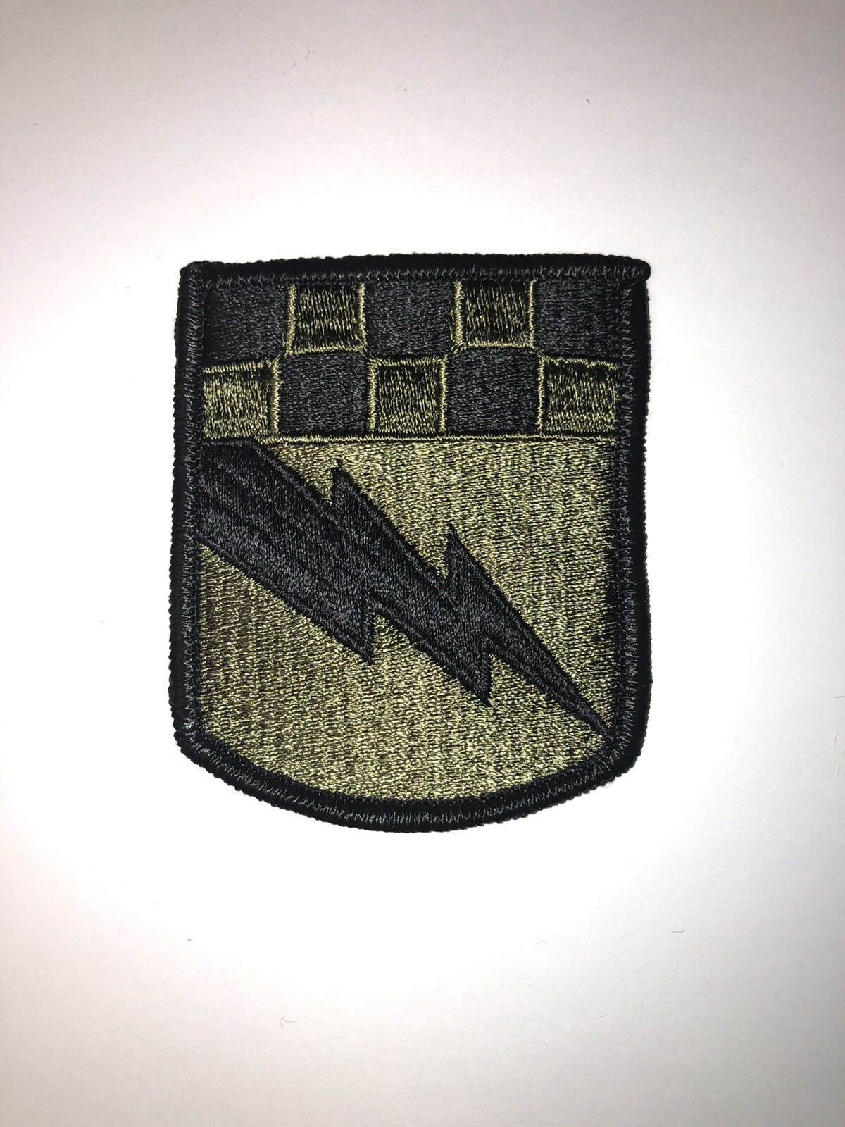 525th Military Intelligence Brigade Subdued U.S. Army Shoulder Patch Insignia