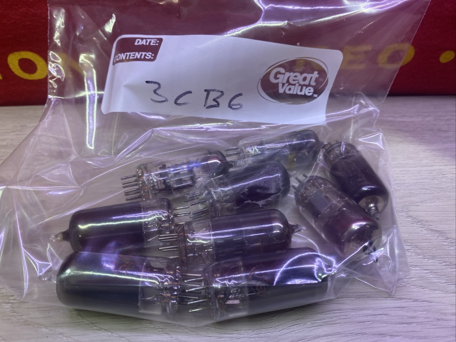 3CB6 Vacuum Tube Various Brand Tested  ( Lot of 10 Tube )