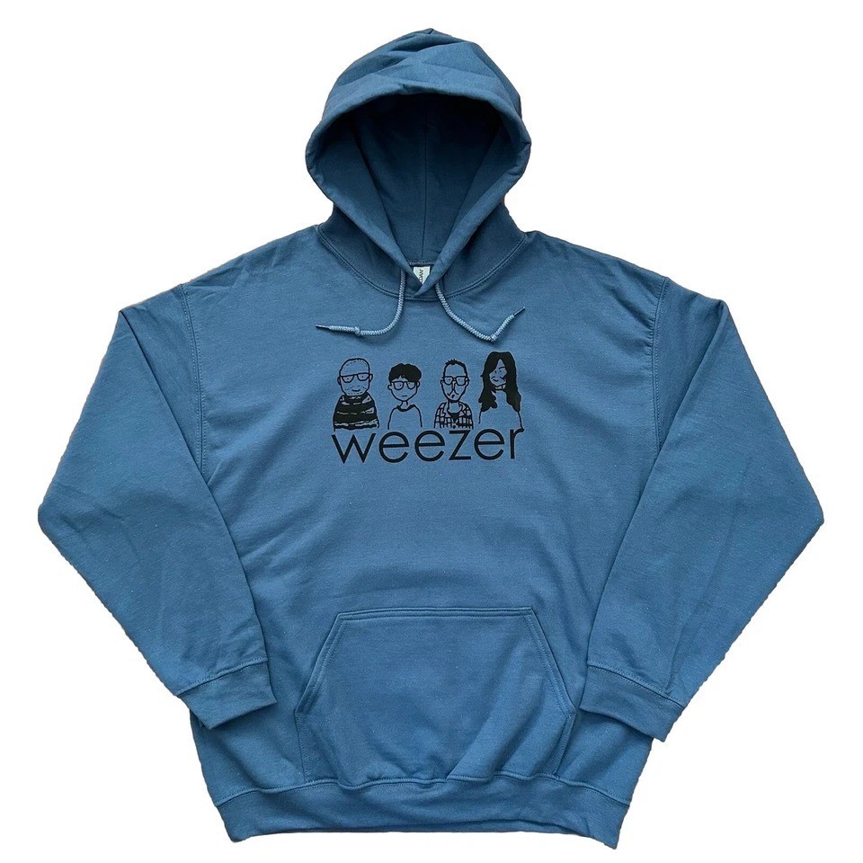 Weezer Graphic pullover Hoodie S-5XL