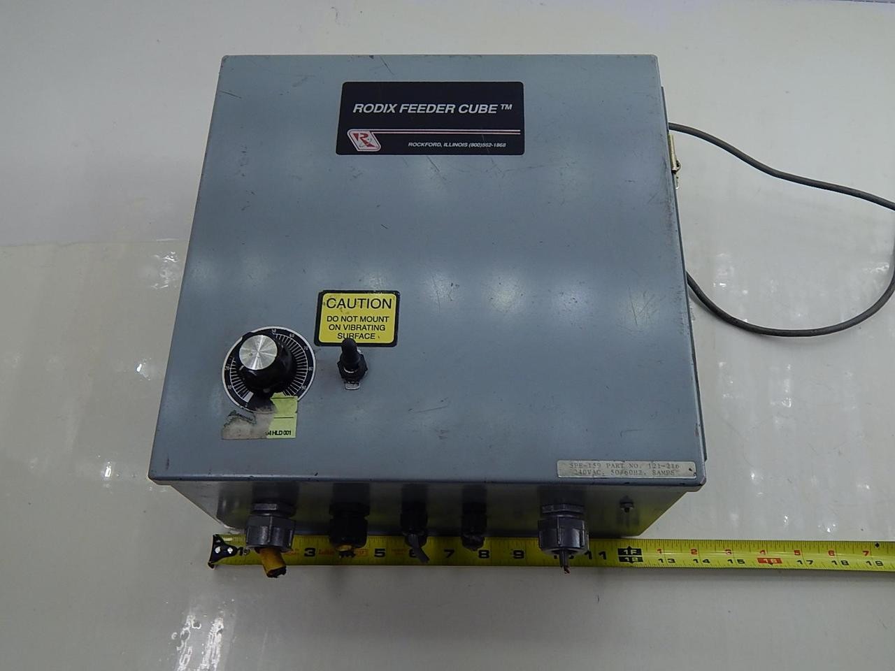 RODIX FEEDER CUBE LR 78446 SPE-159 121-216 POWER SUPPLY T92827