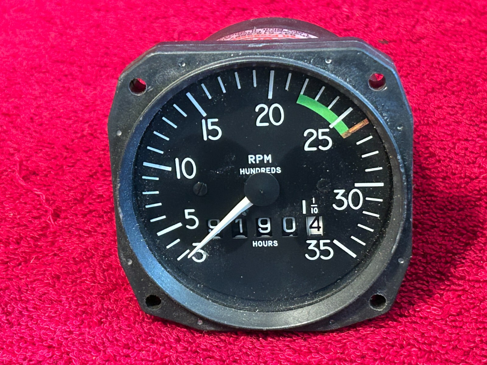 MITCHELL MODEL 98480-25 MECHANICAL RECORDING TACHOMETER P/N D1-112-5025