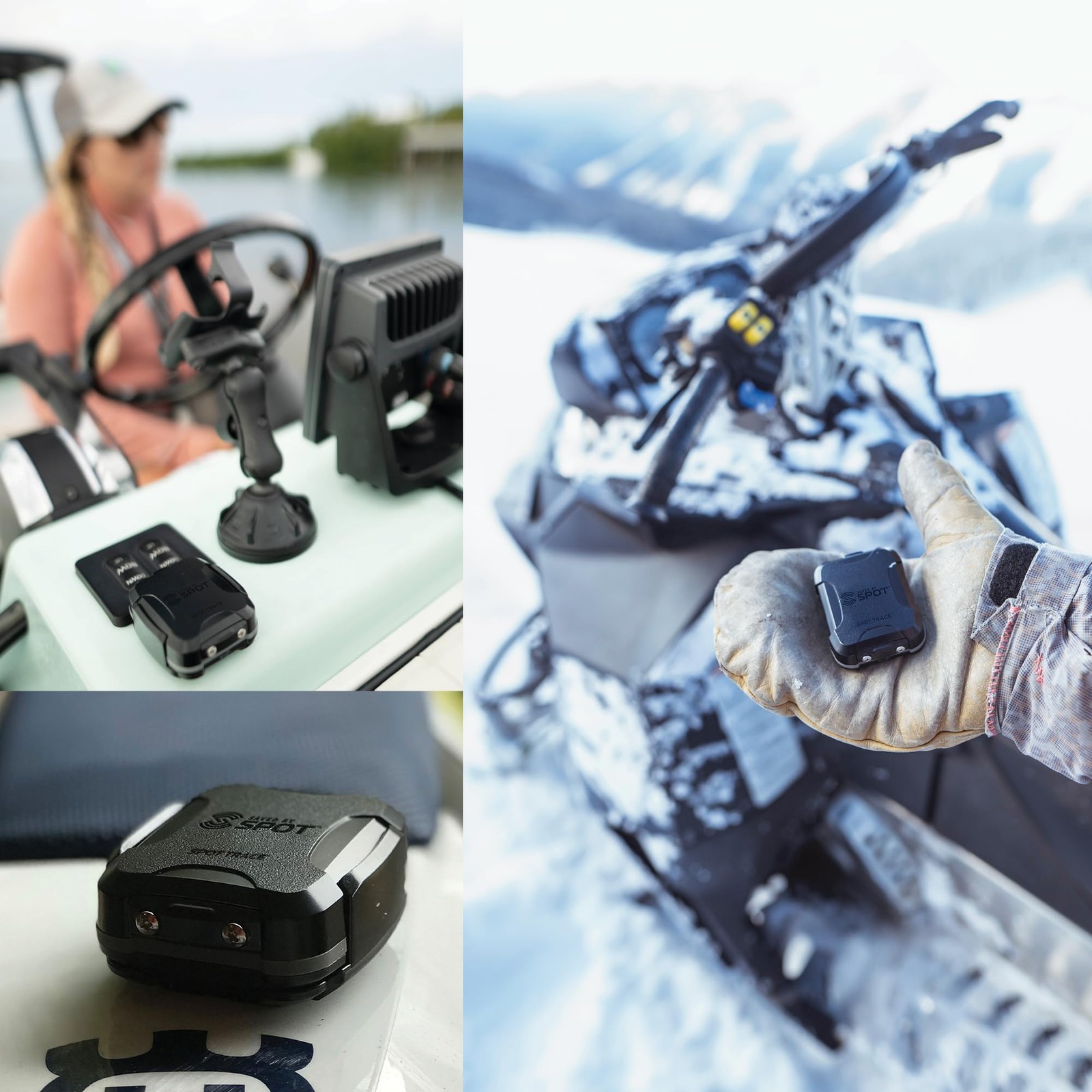 Spot Trace Satellite Tracking Device | Handheld Tracker for Hiking, Camping, Car