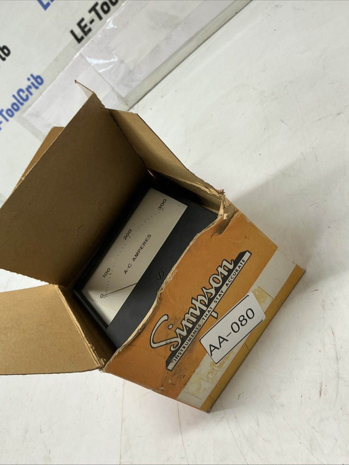 Simpson 2154 Pannel Meter AA-080