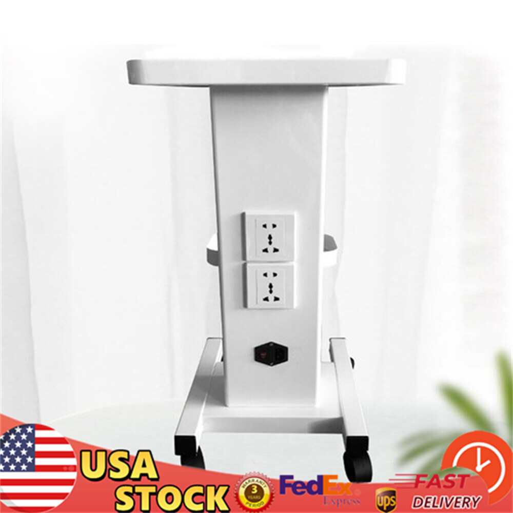 NEW 3 Tiers Medical Trolley Steel Mobile Cart Lab Dental Spa Salon Equipment