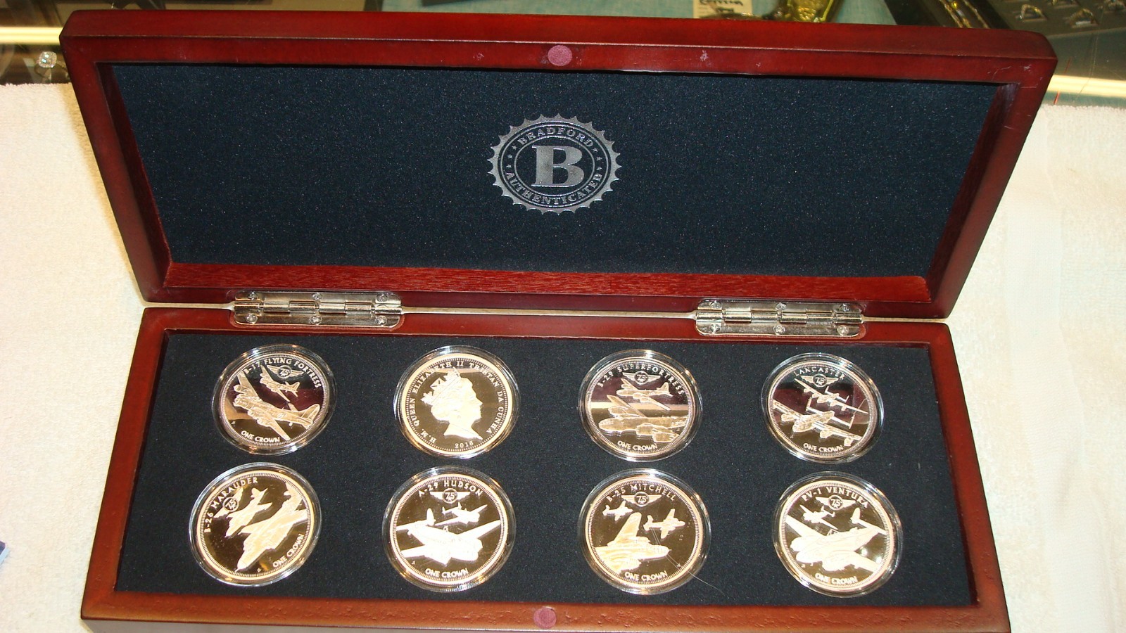 BRADFORD EXCHANGE WWII BOMBERS COLLECTION