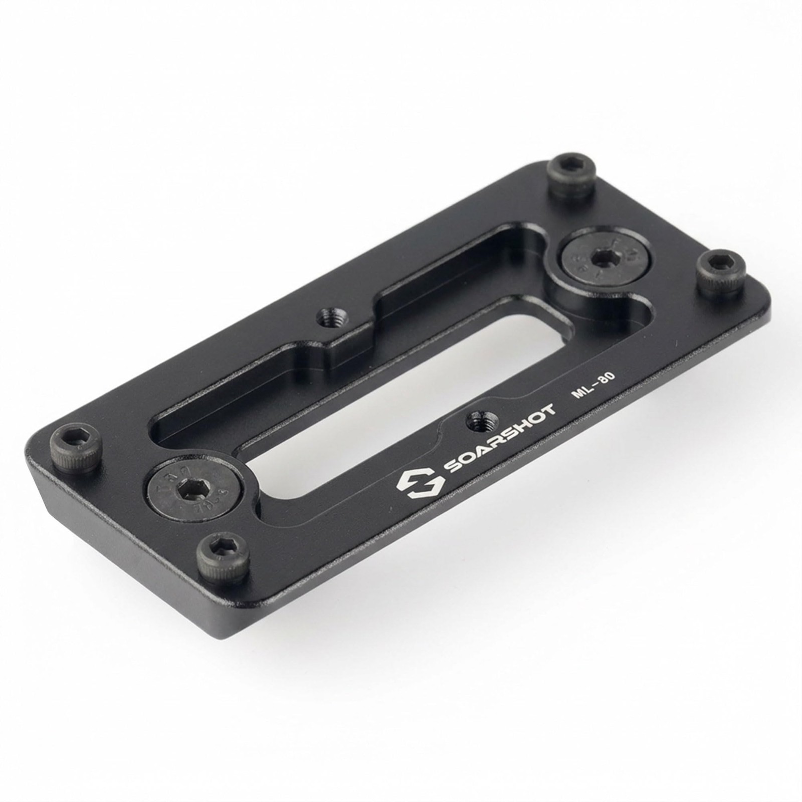 MLOK Arca Rail Adapter, Quick Release Dovetail Plate Compatible with Arca-Swiss