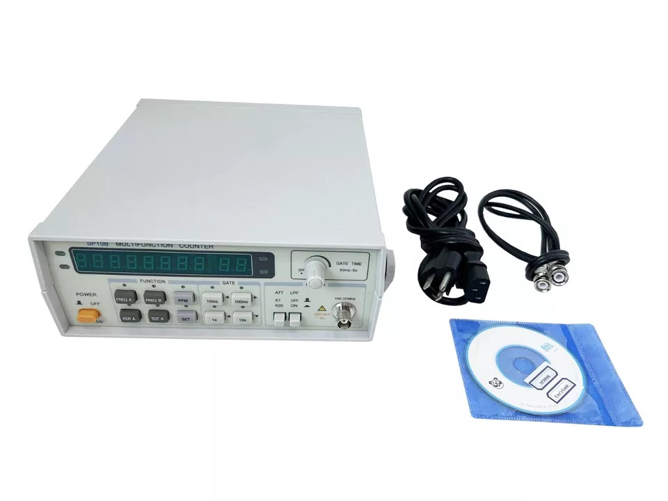 Precision Multifunction Counter PPM Tester Meter with Frequency Range 1Hz~10MHz