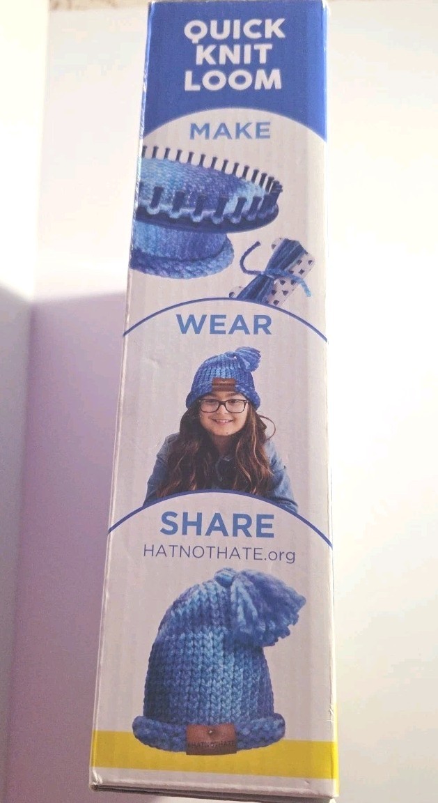 HATNOTHATE Quick Loom Kit. For Making Hats
