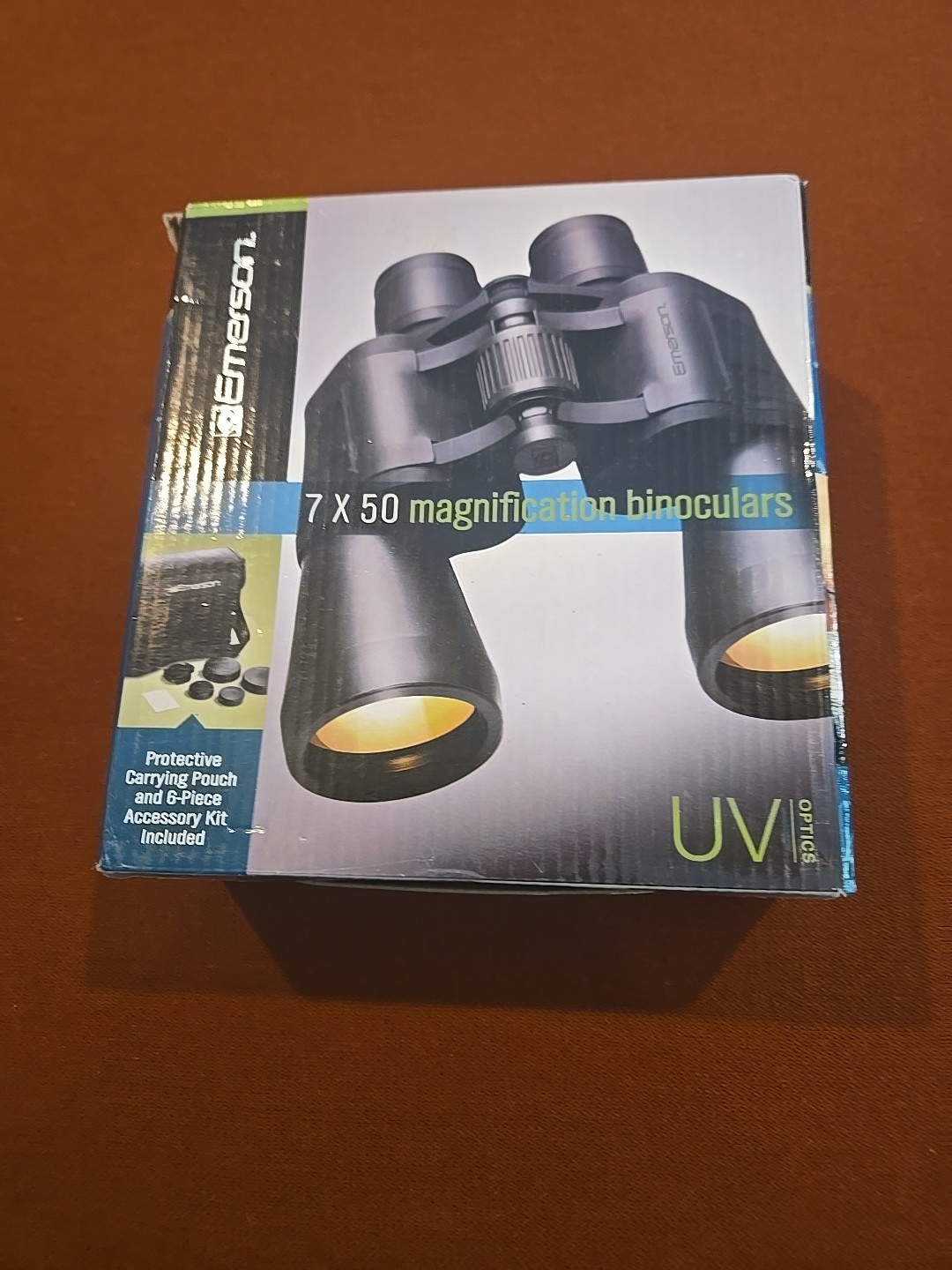 EMERSON 7 x 50 Magnification UV BINOCULARS 1,000 YDS NEW 