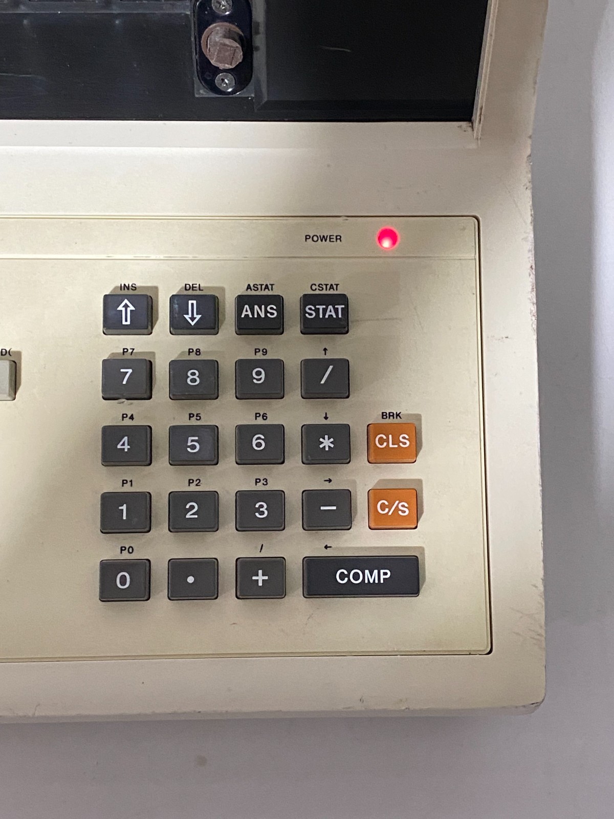 Vintage Casio FX-9000P Professional Computer Z80 W/Casio OP-1 interface Box Rare