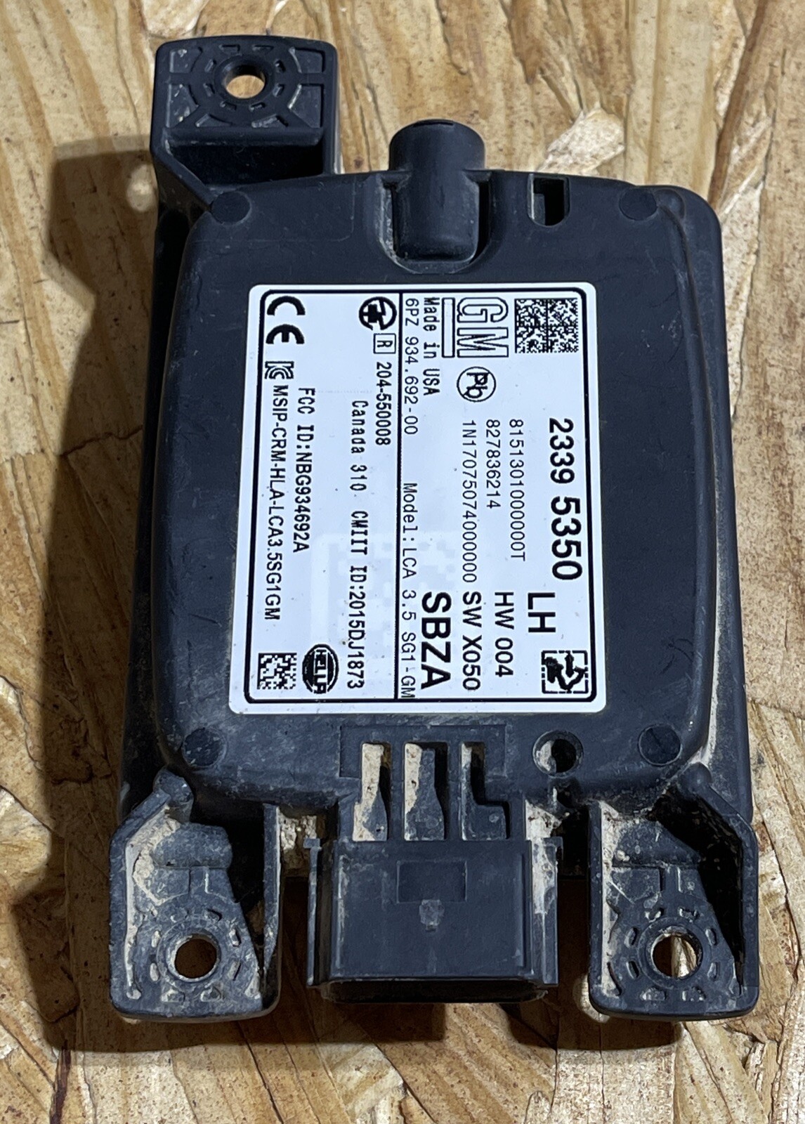 16-32 GM Obstacle Detection Control Module OEM 23395350