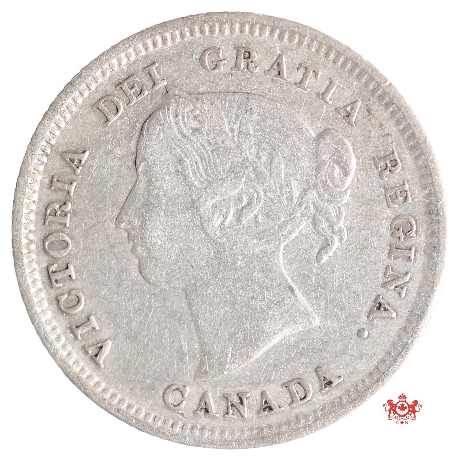 1888 Canada 5 Cents - VF - Lot#13005