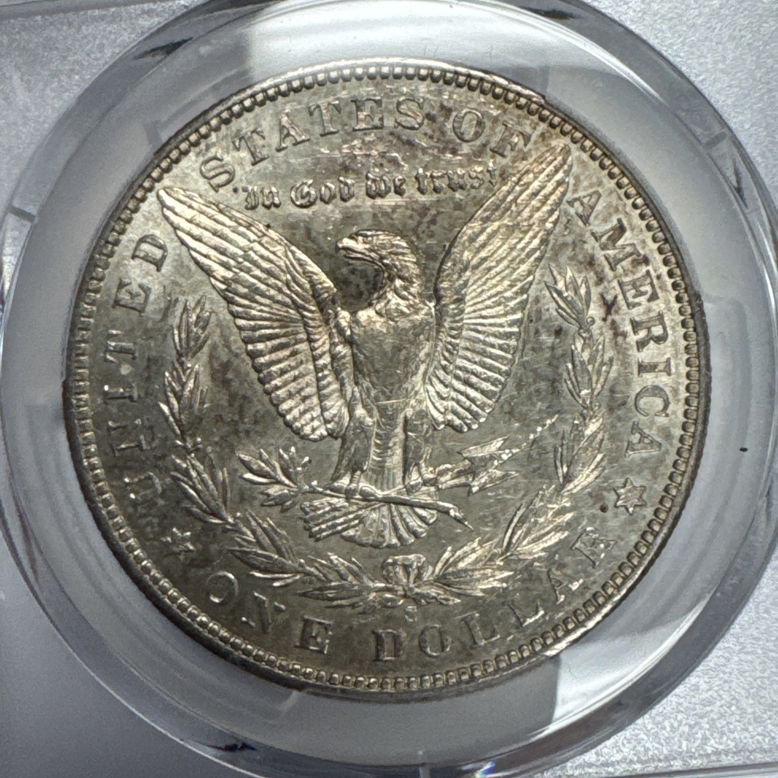 1900-S $1 Morgan Silver Dollar PCGS AU58