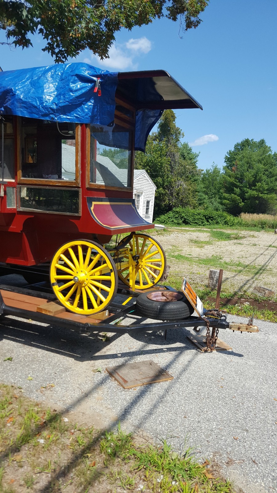 Antique Popcorn Wagon