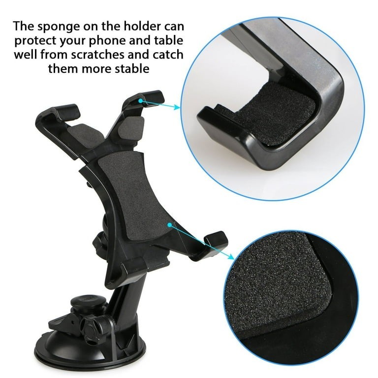 Ipad Silicon Suction Cup Windshield Mount