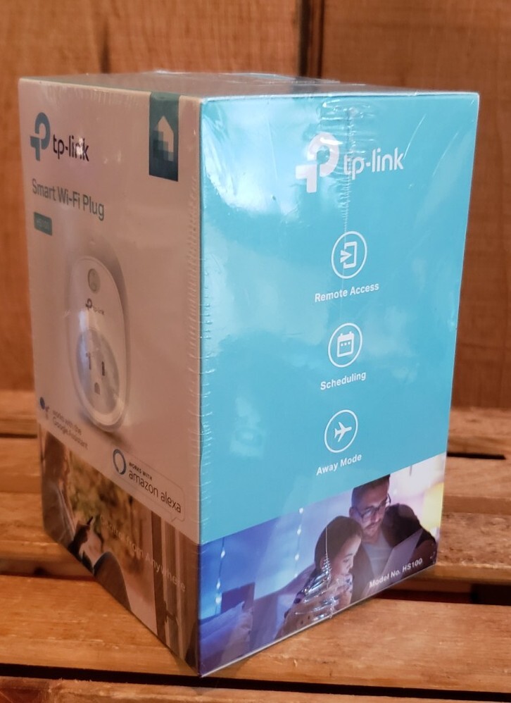TP-Link HS100 Wi-Fi Smart Plug Kit SEALED Compati w/Amazon Alexa & Google *New*