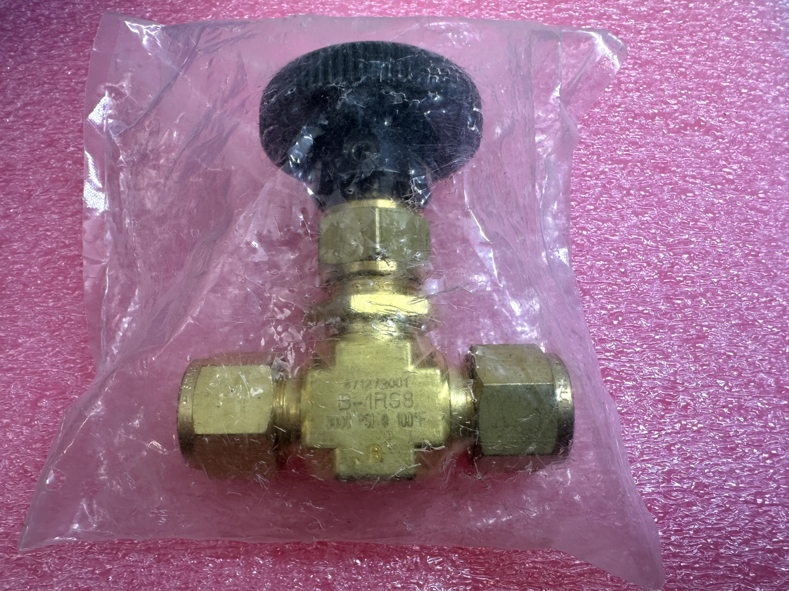 Swagelok B-1RS8 1/2" Brass Needle Valve