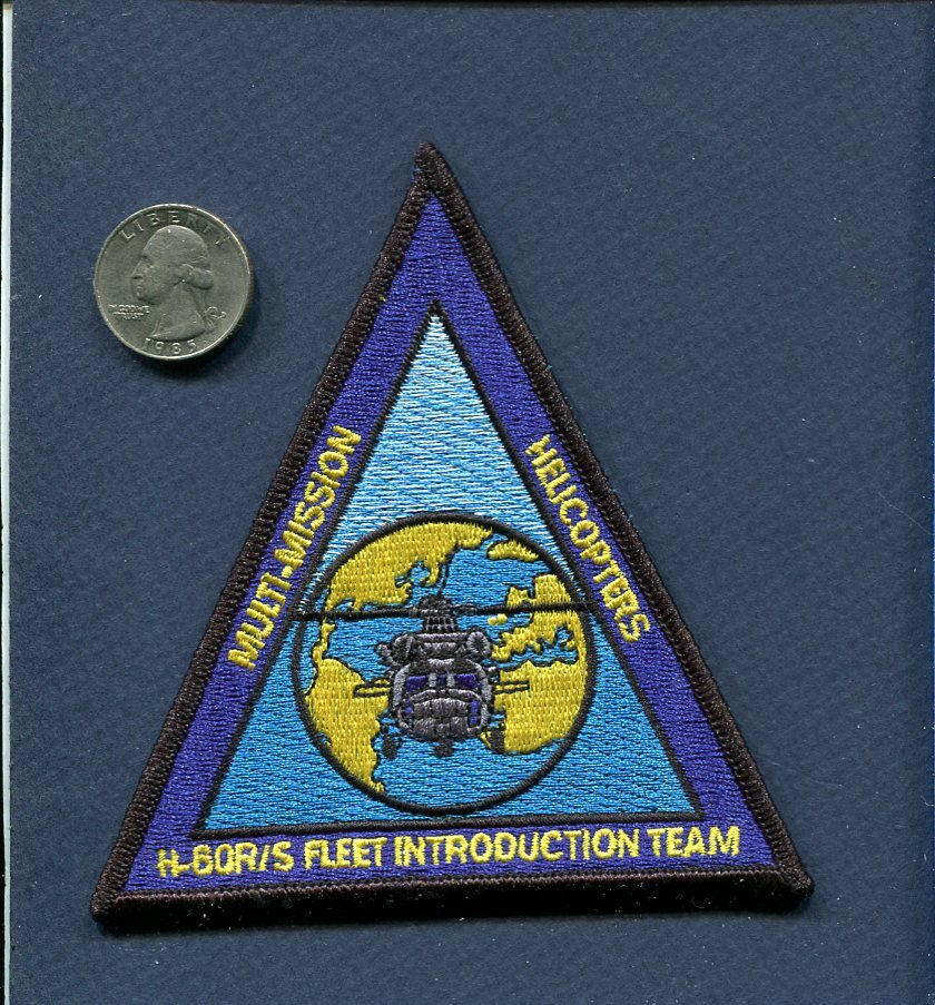 H-60R H-60S FLEET INTRODUCTION TEAM US NAVY Sikorsky Helicopter Squadron Patch