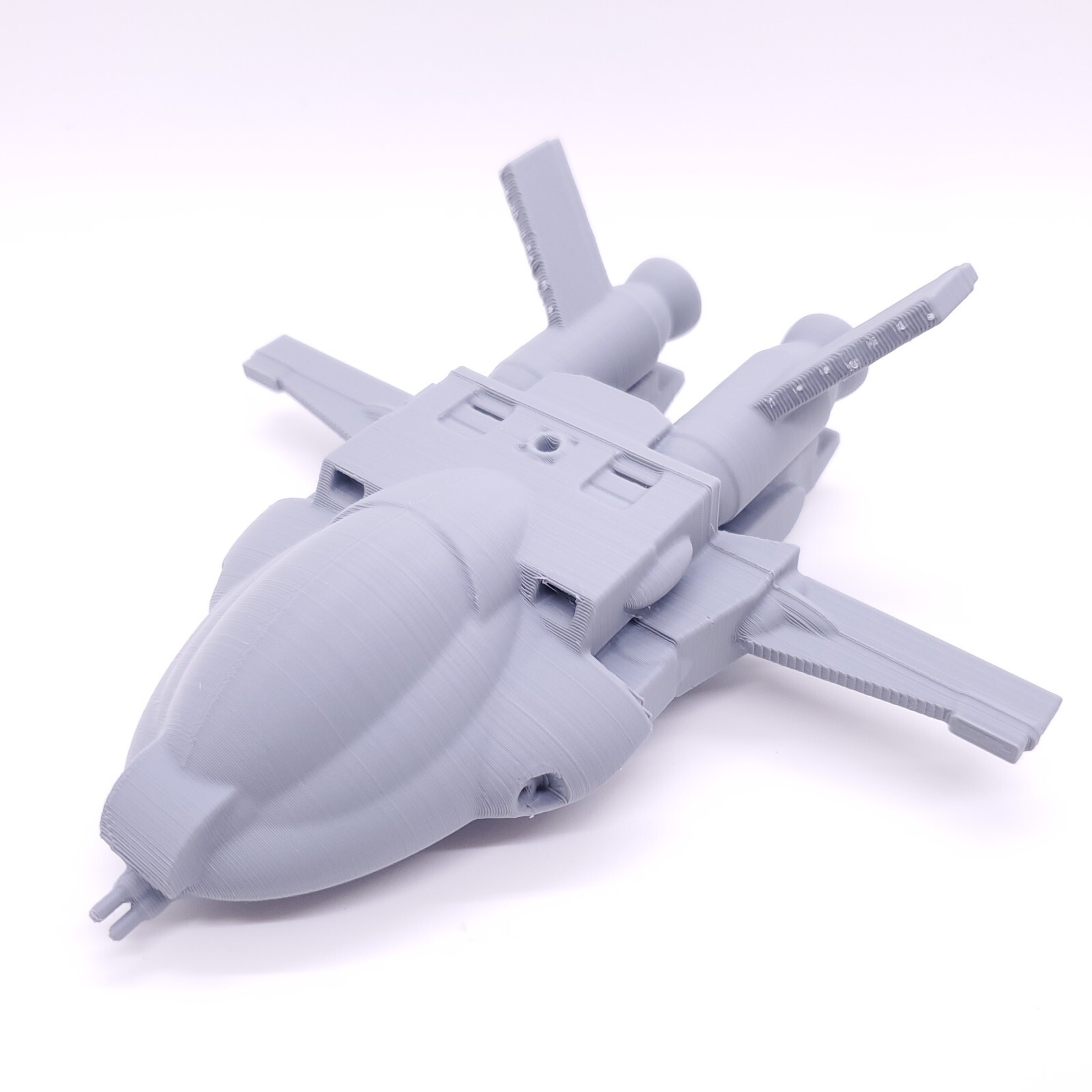 VF-8 Logan - 1", 3", 6" or 12" Model - Custom Kit Robotech Space Ship Veritech