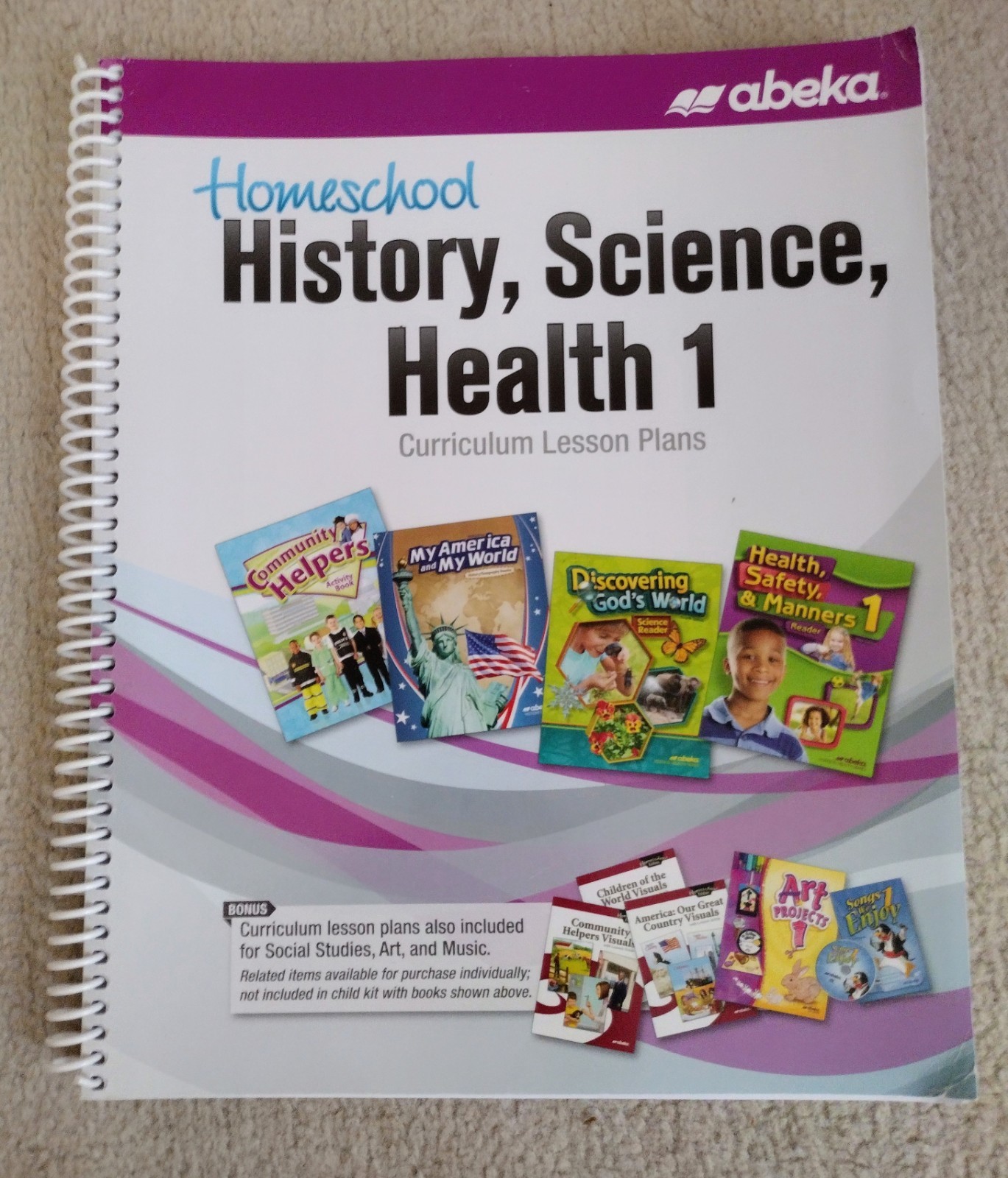 Abeka History, Science & Health 1 Lesson Plans