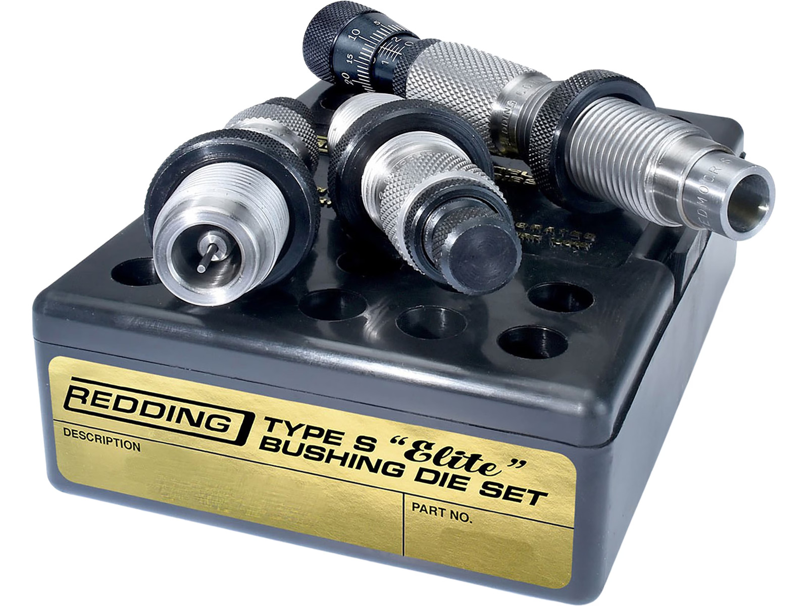 Redding Type S Elite Bushing 3 Die Neck Sizing Set