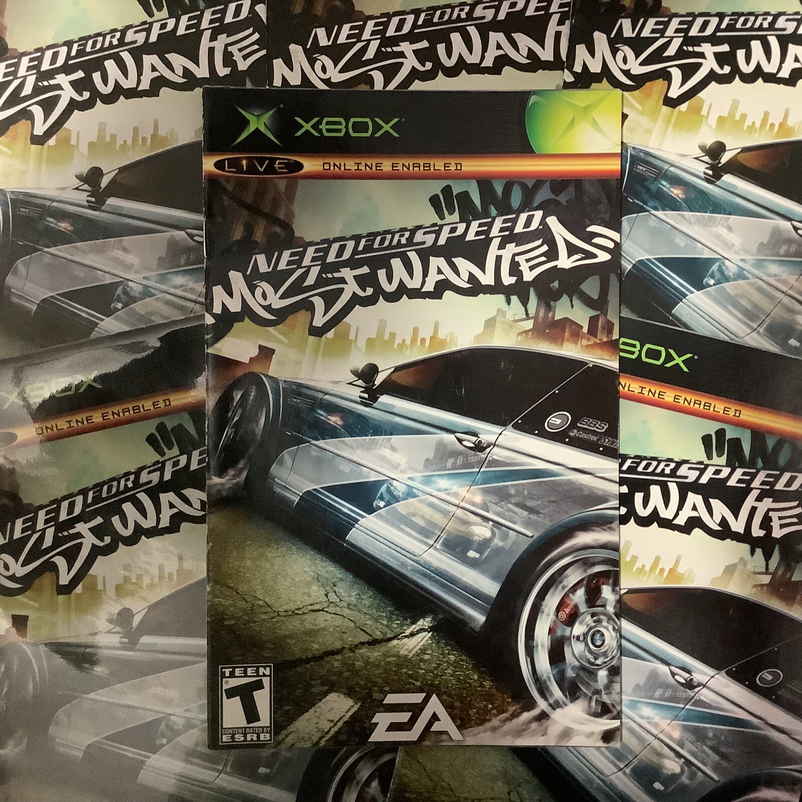 Need For Speed Most Wanted Microsoft XBOX Instruction Manual Only