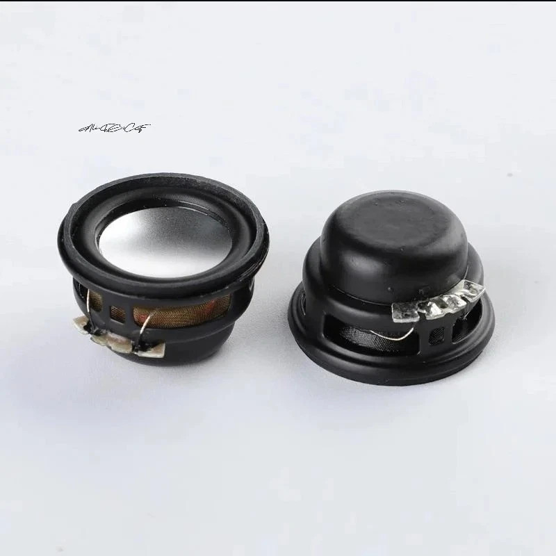 2Pcs Mini Audio Speakers 27MM 4 Ohm 3W Bass Multimedia Portable Sound Speakers A