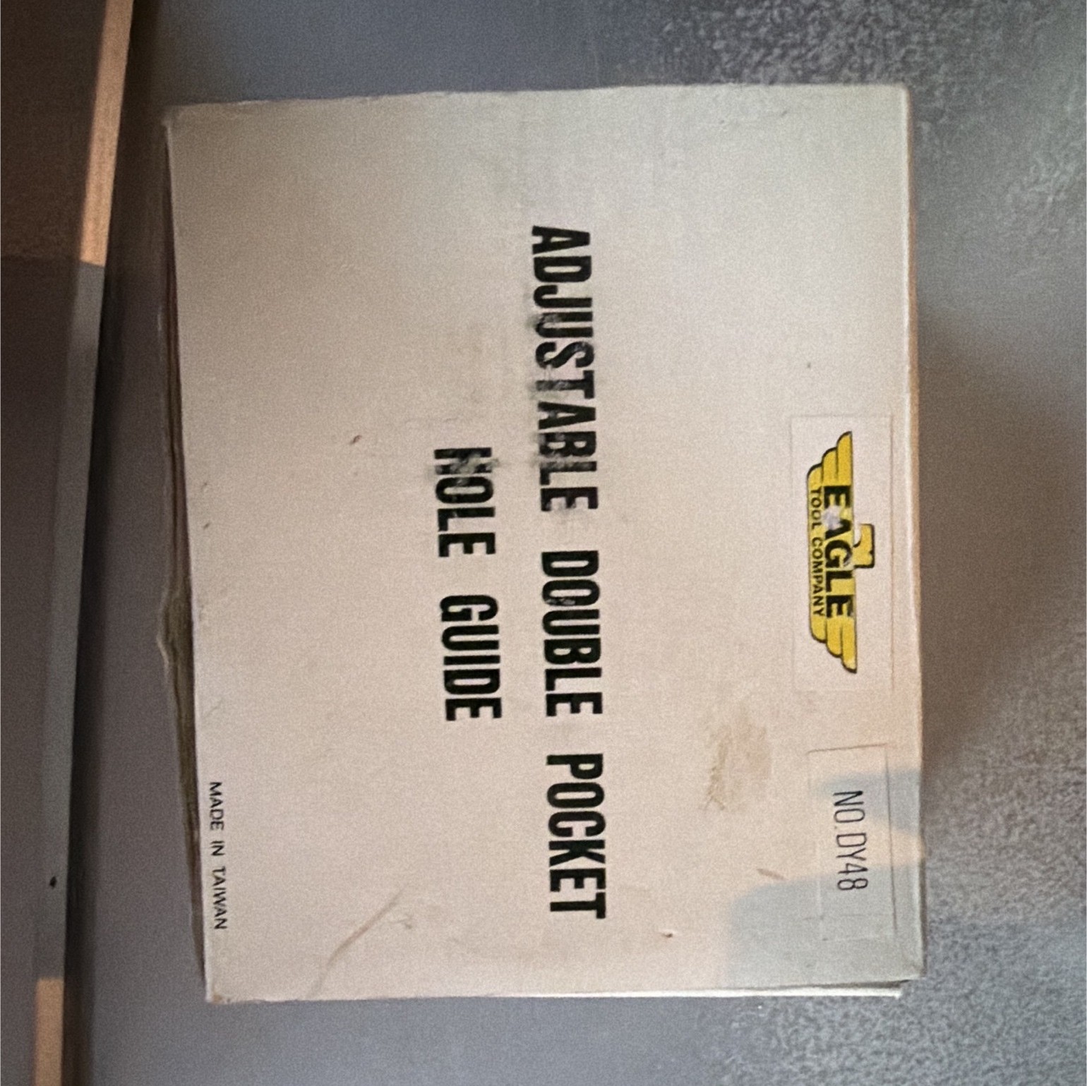 Eagle Tool Company Adjustable Double Pocket Hole Guide Jig DD48 Pocket Joinery