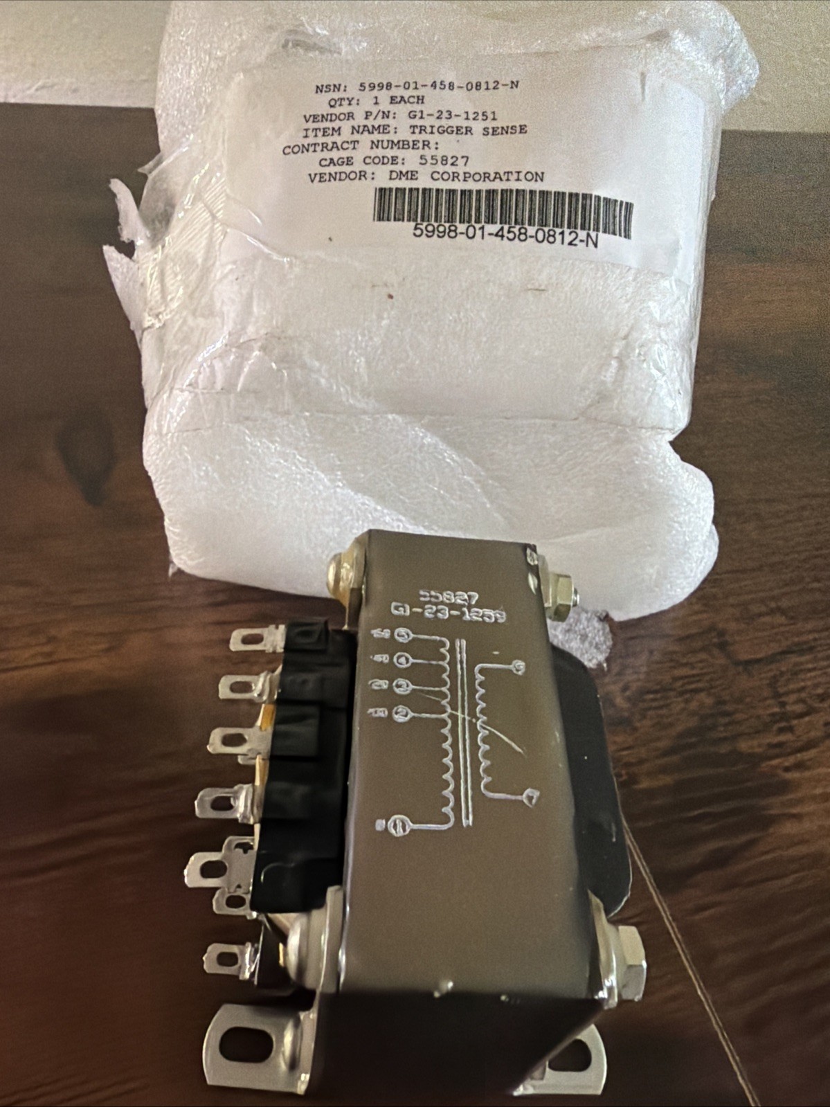 g1-23-1251 trigger sense circuit card assembly NSN) 5998-01-458-0812-N