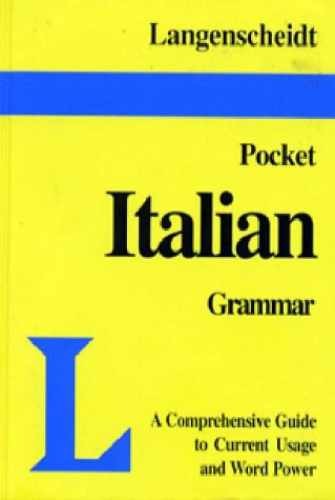 Pocket Grammar Italian - Paperback, by Langenscheidt - Very Good