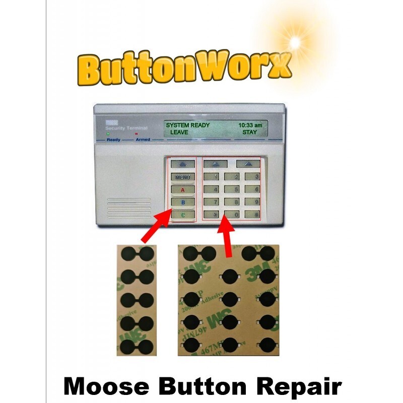 Button Repair Membrane for Moose Sentrol Z1100ST Z2000 Z2100 Z2150 Z900ST
