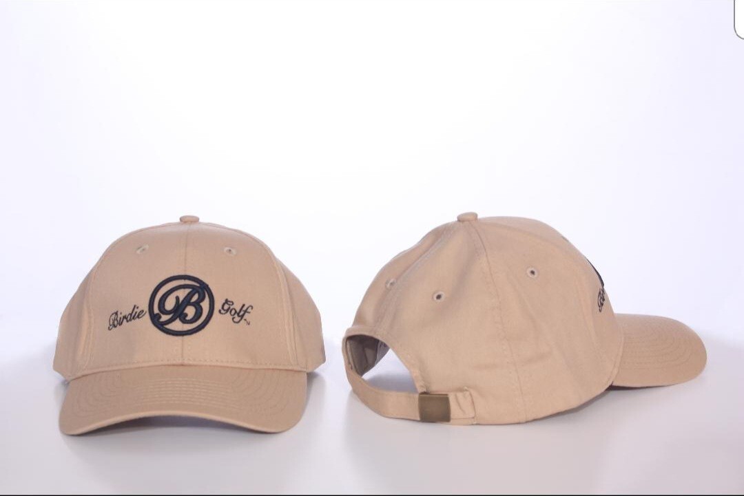 Birdie Golf Cap- Khaki- FREE SHIPPING!