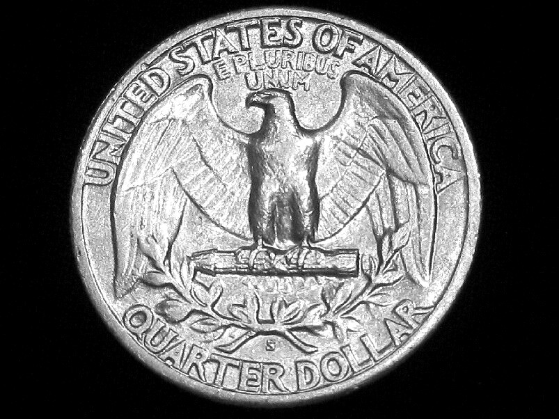 1942-S Washington Quarter --- Almost Uncirculated