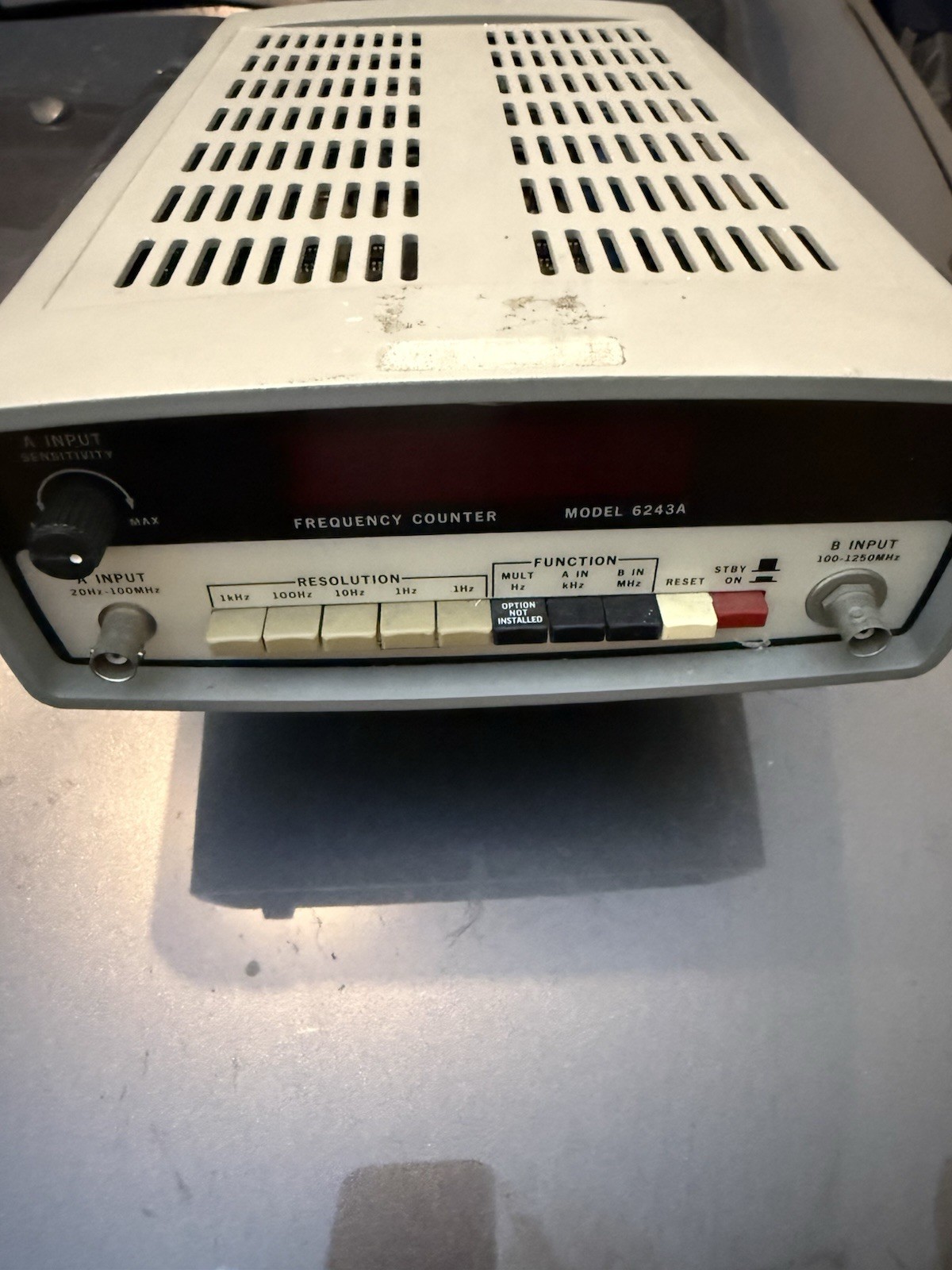 Rare Systron Donner Frequency Counter Model 6243A