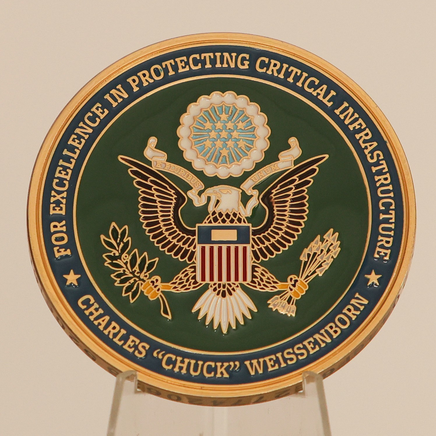 Fallout Vault Boy Critical Infrastructure Challenge Coin 1#16