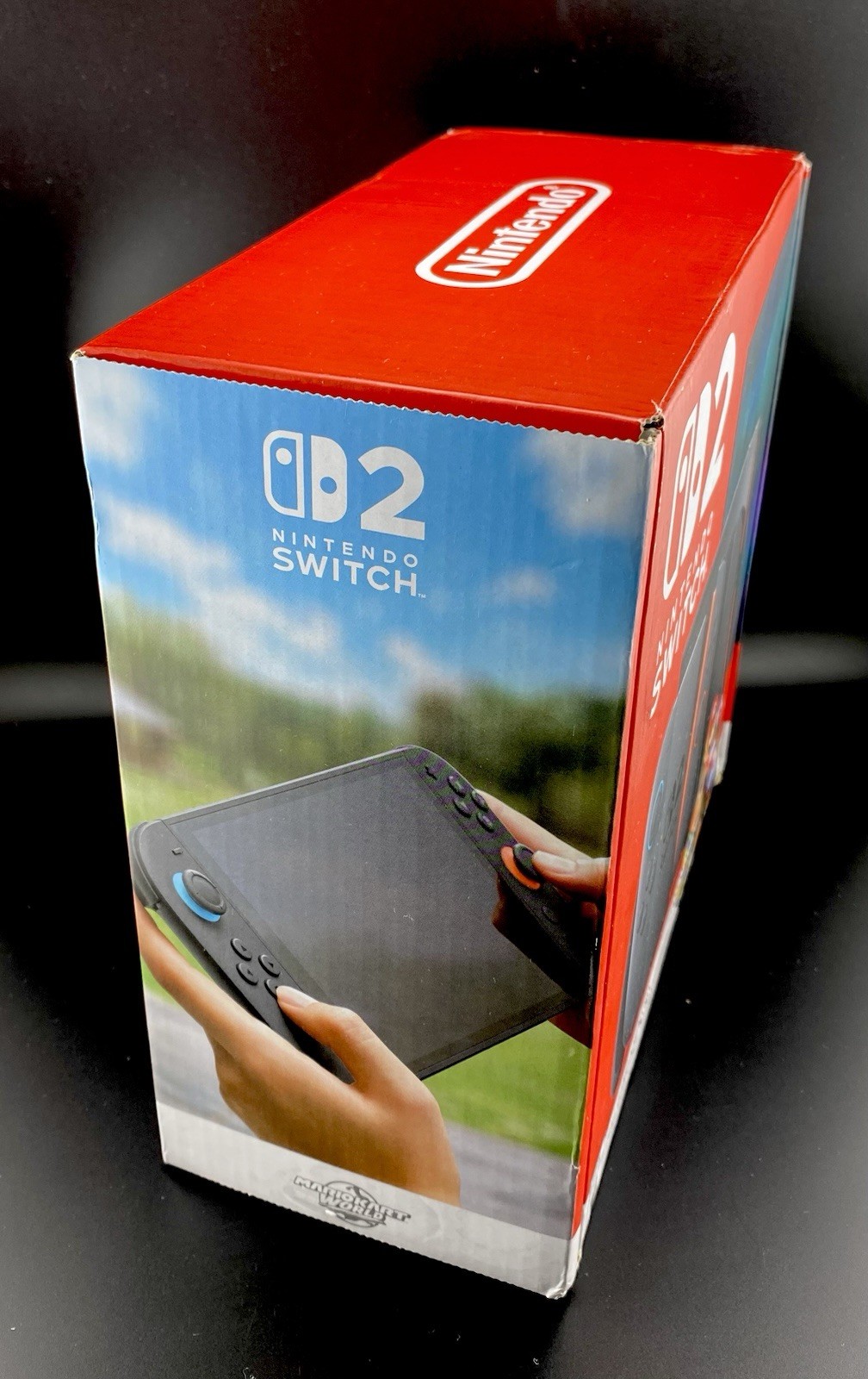 Nintendo Switch 2 Mario Kart Bundle Empty Box ONLY!! No Game! Sticker (damaged)
