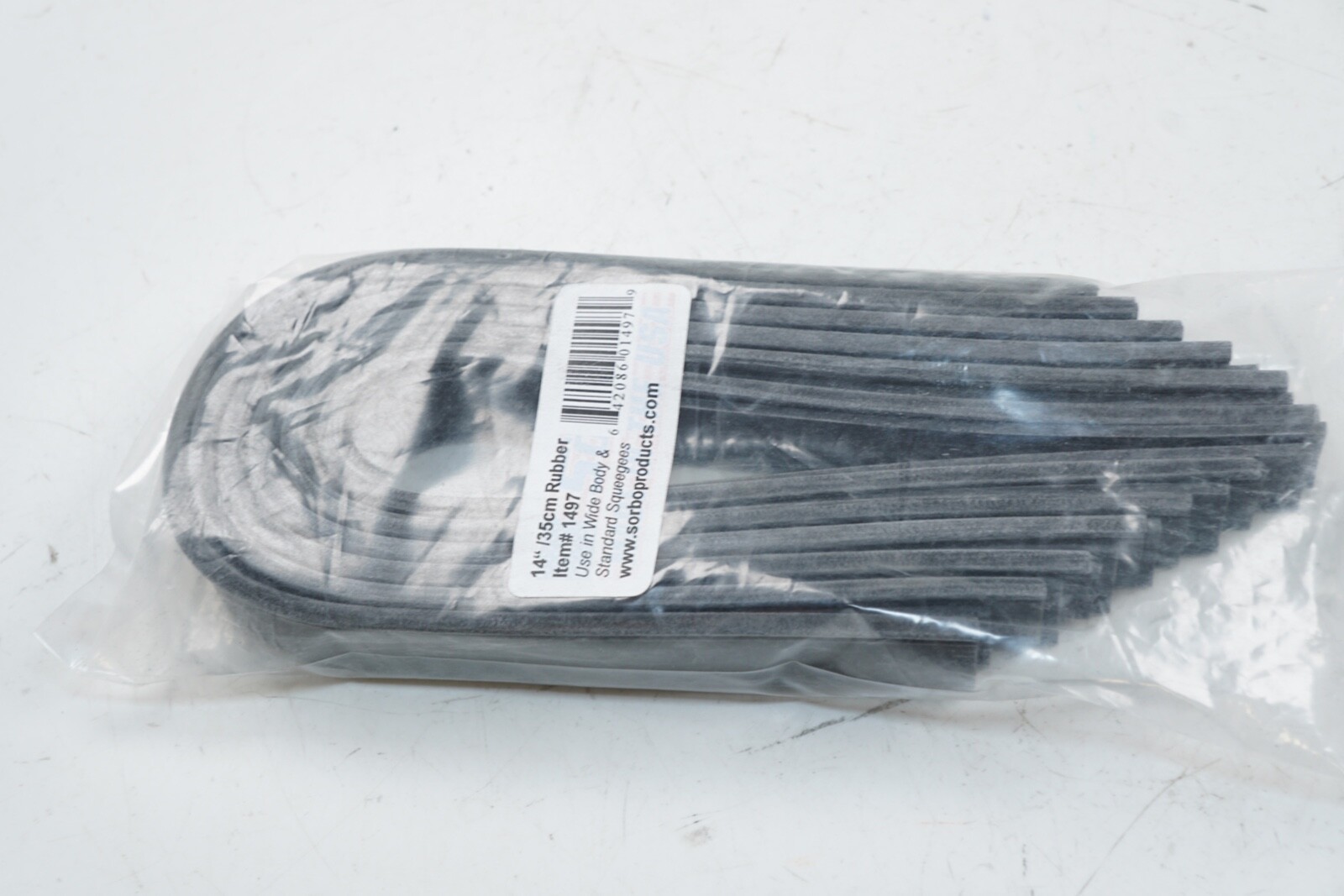 12 Pack New Genuine OEM SÖRBO Natural Soft Squeegee Rubber 14" 35cm 1497