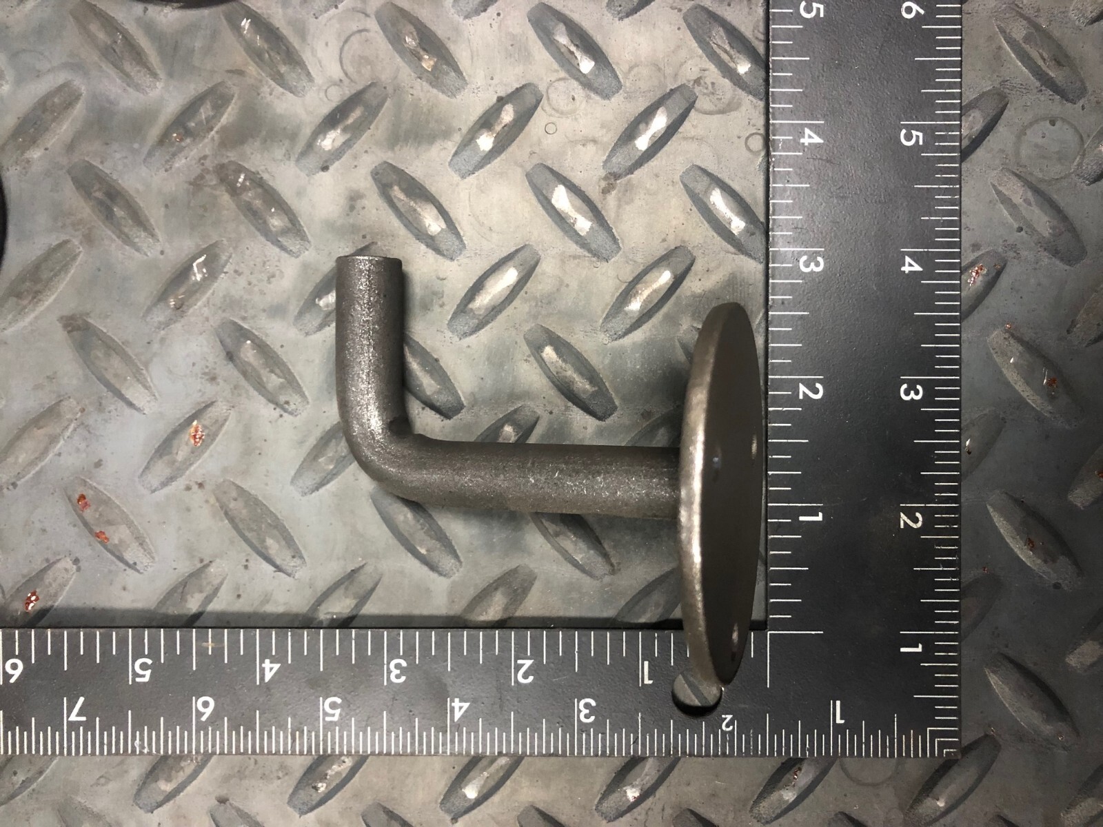 WELD-ON Handrail mounting bracket 4PK