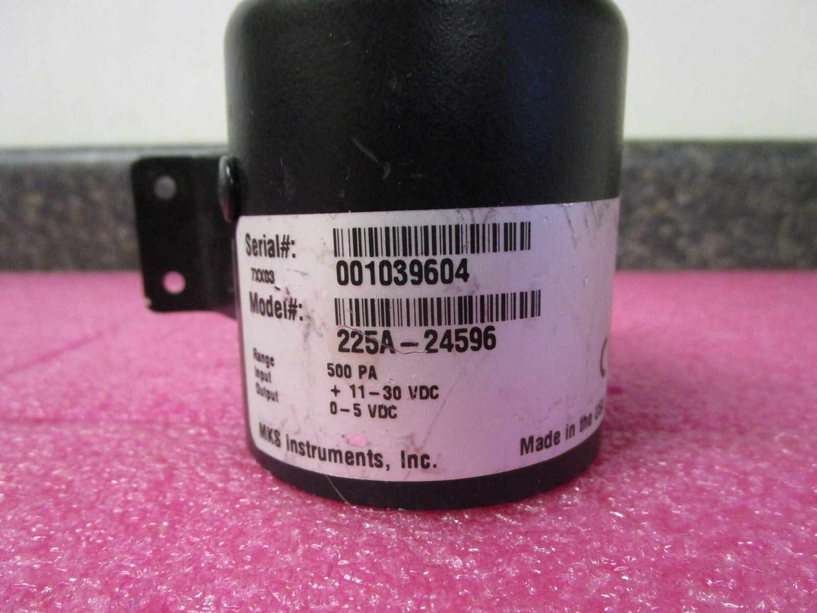 MKS Instruments 225A Baratron Pressure Transducer 225A-24596