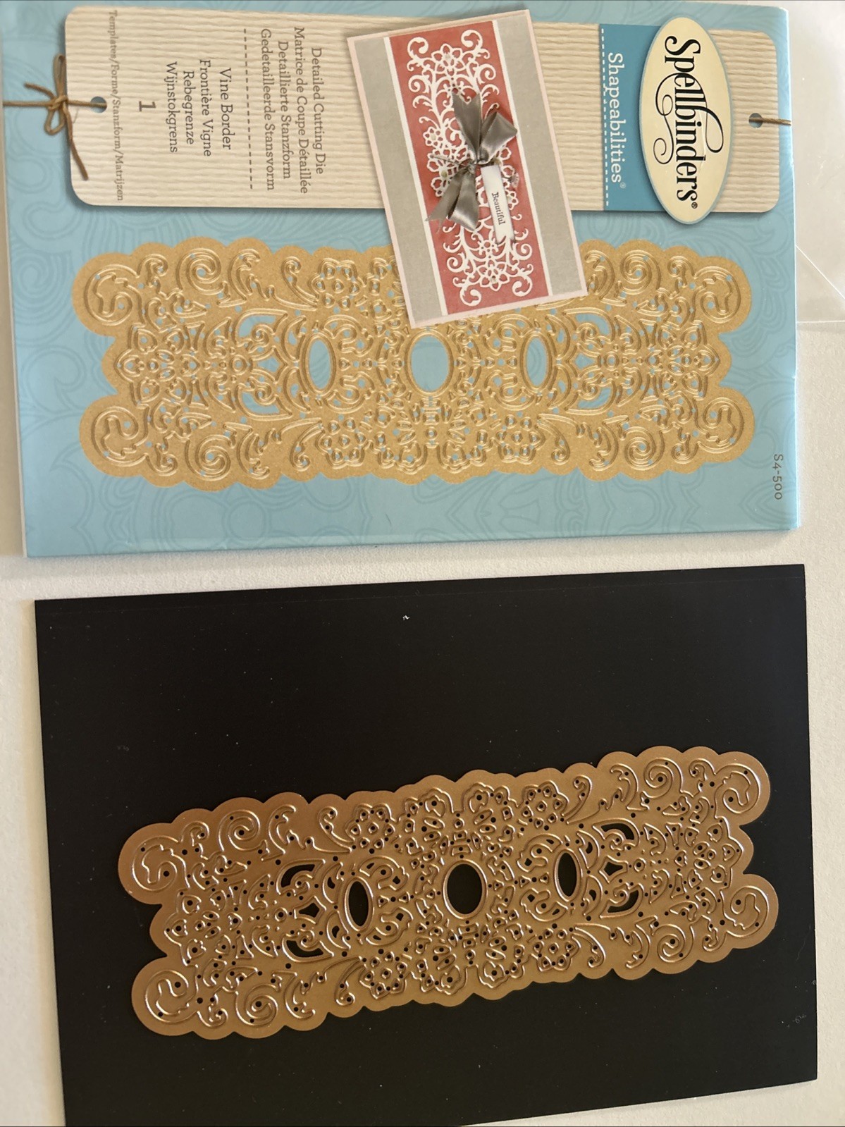Spellbinders Shapeabilities VINE BORDER S4-500