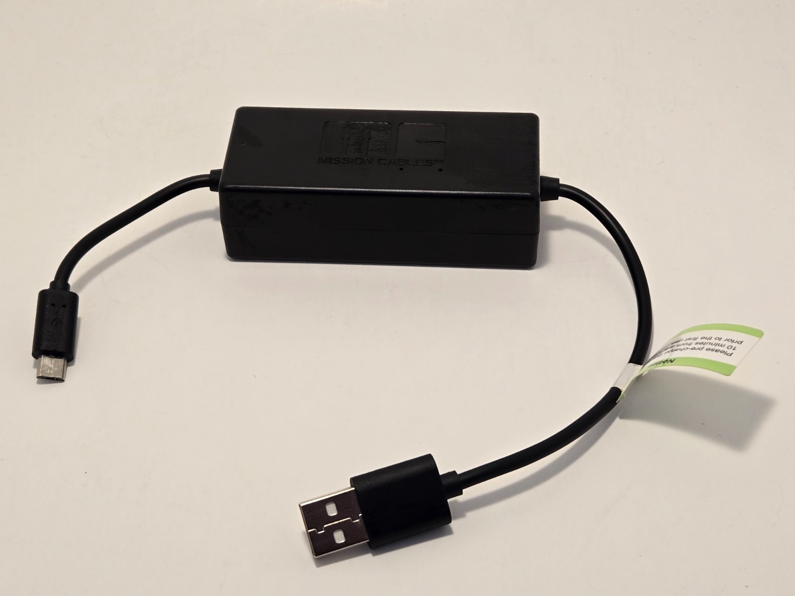 Mission Cables USB Power Cable for Amazon Fire TV Stick Eliminates AC Adapter