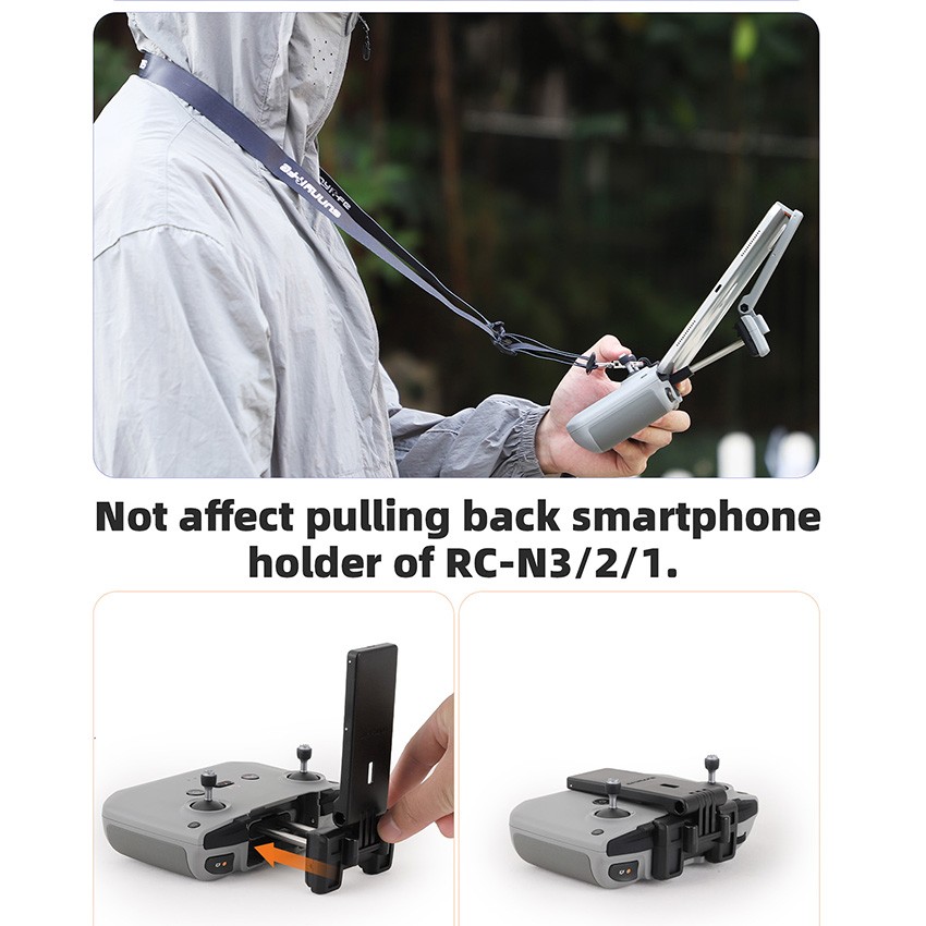Remote Control Holder Tablet Shoulder Strap for DJI RC-N3/2/1 Remote Controller