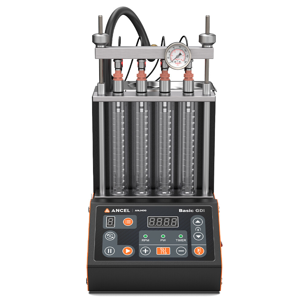 ANCEL ANJ400 Car Injector Cleaner Tester 4 Cylinder GDI Leak Resistance Test