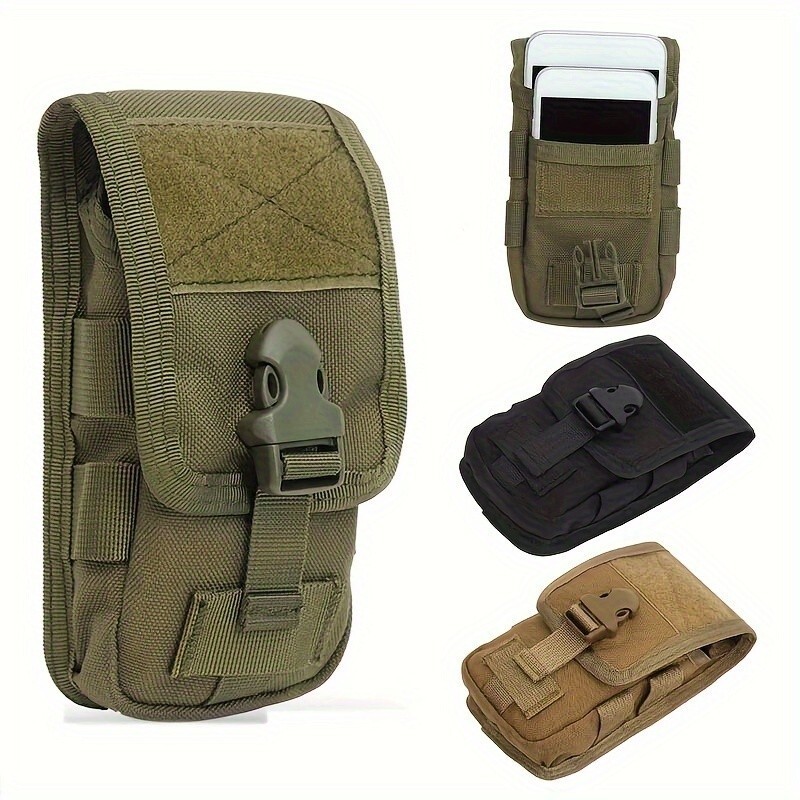 Tactical Molle Phone Waist Pack for Hiking Running Outdoor EDC