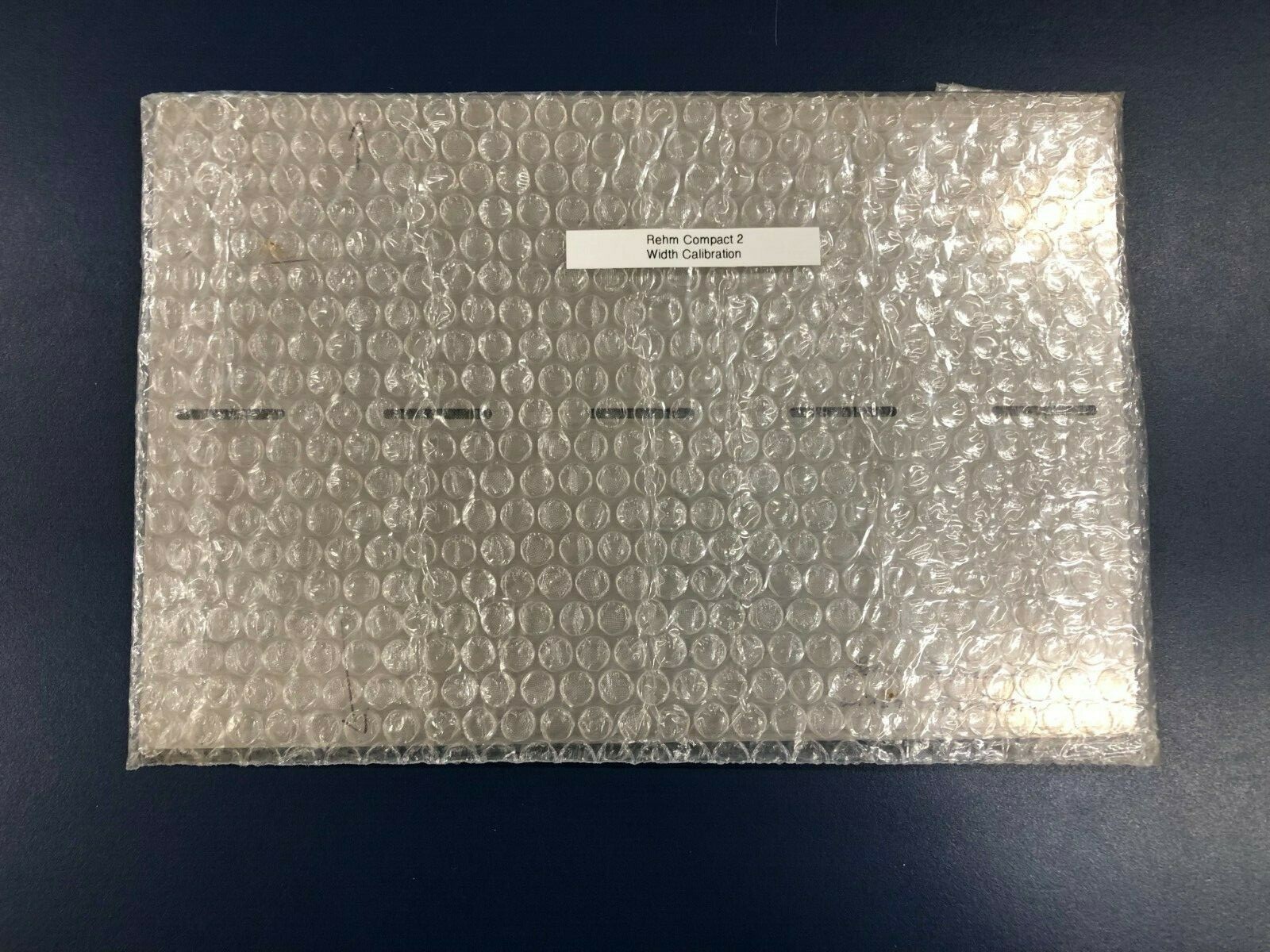 Rehm Compact 2 Width Calibration Plate