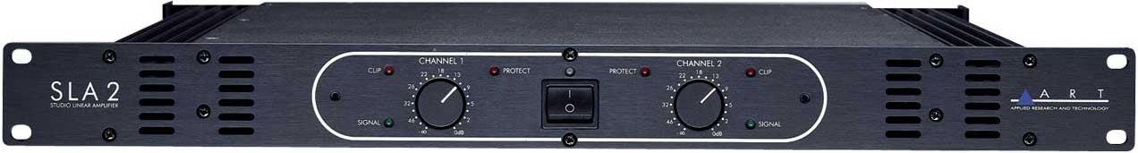 ART SLA2 Studio Power Amplilfier, 200W per Channel @ 8 Ohms