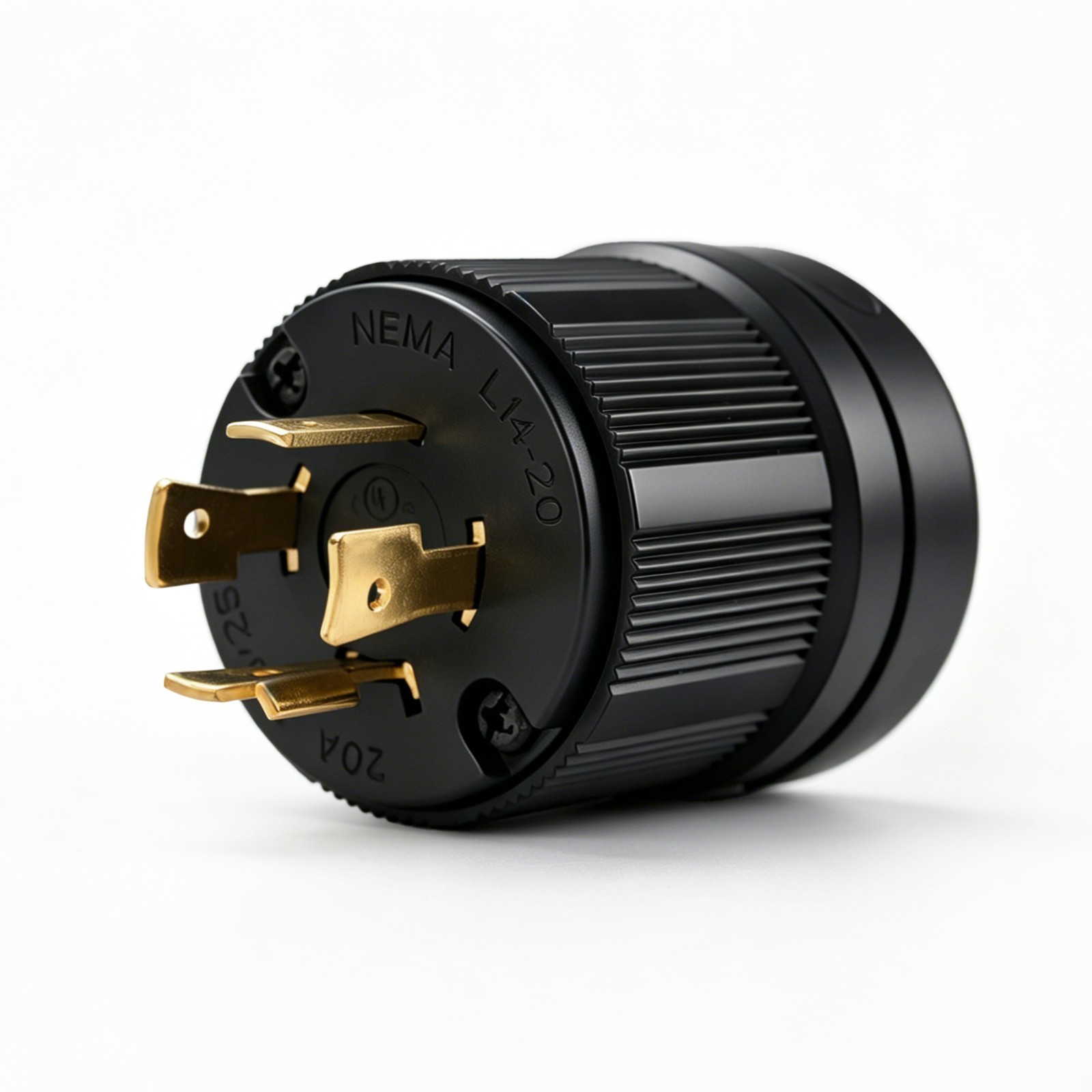 L14-20P Twist Lock Plug for Generator – 20 Amp 125/250V  NEMA Connector