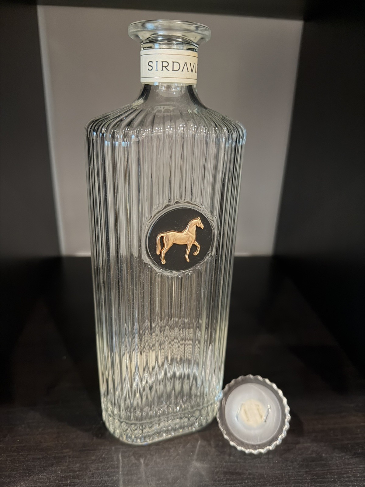 Sir Davis Rye Whisky Beyoncé Knowles-Carter 750mL ONE EMPTY BOTTLE with Top